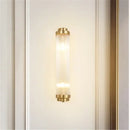 GobekUsa Crystal LED Wall Sconce: Luxury Nordic Glass Luminaire for Staircase & Bedroom