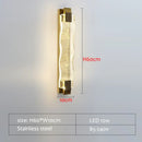 GobekUsa Crystal LED Wall Sconce: Luxury Gold Light Fixture for Home Decor