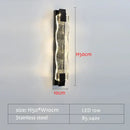 GobekUsa Crystal LED Wall Sconce: Luxury Gold Light Fixture for Home Decor