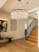 GobekUsa Crystal Pendant Chandelier for Living Room Bedroom - Luxury Hanglamp by Lamparas Lustres