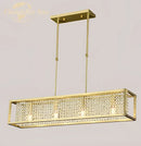 GobekUsa Crystal Rectangle Luxury Chandelier for Elegant Home Décor