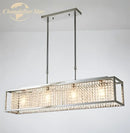 GobekUsa Crystal Rectangle Luxury Chandelier for Elegant Home Décor