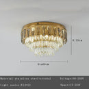 GobekUsa Crystal Round Ceiling Chandelier for Modern Room Decor, Luxury Lamps - 2025 Lumens
