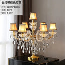 GobekUsa Crystal Table Light: Modern Luxury Nordic Indoor Lighting for Living Room Bedroom