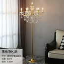 GobekUsa Crystal Table Light: Modern Luxury Nordic Indoor Lighting for Living Room Bedroom
