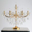 GobekUsa Crystal Table Light: Modern Luxury Nordic Indoor Lighting for Living Room Bedroom
