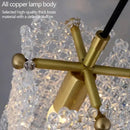 GobekUsa Crystal Tassel Pendant Lamp - Luxury Bedroom and Restaurant Table Light