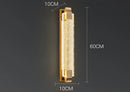 GobekUsa Crystal Wall Lamp - Luxury Living Room Decor, Bedroom & Aisle Lighting
