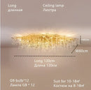GobekUsa Crystal Water Drop Chandelier – Luxury Ceiling Light for Hotels, Restaurants, Villas