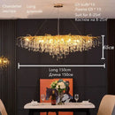GobekUsa Crystal Water Drop Chandelier – Luxury Ceiling Light for Hotels, Restaurants, Villas