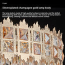 GobekUsa Crystal Chandelier: Modern Net Red Living Room & Bedroom Luxury Lighting