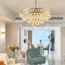 GobekUsa Crystal Chandelier: Modern Net Red Living Room & Bedroom Luxury Lighting