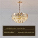 GobekUsa Crystal Chandelier: Modern Net Red Living Room & Bedroom Luxury Lighting