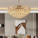 GobekUsa Crystal Chandelier: Modern Net Red Living Room & Bedroom Luxury Lighting