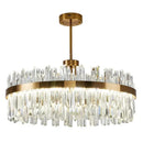 GobekUsa Crystal Chandeliers: Round LED Luxury Ceiling Pendant Lights for Elegant Home Decor.