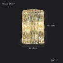 GobekUsa Crystal Glass Chandelier: Big Round Luxury LED Ceiling Hanging Lamps for Home Decor.