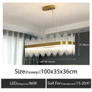 GobekUsa Crystal LED Chandelier: Luxury Dimmable Pendant Light for Bedroom, Living, Dining Room