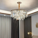 GobekUsa Crystal LED Chandelier for Living Room, Dining & Bedroom - High-end Luxury Lighting
