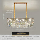 GobekUsa Crystal LED Chandelier for Living Room, Dining & Bedroom - High-end Luxury Lighting