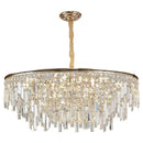 GobekUsa Crystal LED Chandelier for Living Room, Dining & Bedroom - High-end Luxury Lighting
