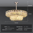 GobekUsa Crystal Ring Chandelier: 2024 Luxury Bedroom Dining Room Lighting