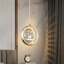 GobekUsa Crystal Ball Chandelier - Luxury Pendant Light for Bedroom and Living Room