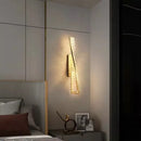 GobekUsa Dimmable Crystal Wall Sconce | Luxury Gold Steel Light Fixture