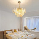 GobekUsa Glass Shell Ceiling Pendant Light Luxury Bedroom Decor Hanglamp