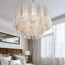 GobekUsa Crystal Bedroom Pendant Lamp: Designer Luxury Glass Lighting for Living Room