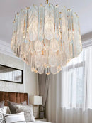 GobekUsa Crystal Bedroom Pendant Lamp: Designer Luxury Glass Lighting for Living Room
