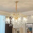 GobekUsa Crystal LED Chandelier: Luxury Indoor Lighting for Home, Kitchen, Living Room