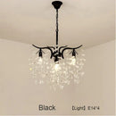 GobekUsa Crystal LED Chandelier: Luxury Indoor Lighting for Home, Kitchen, Living Room