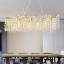 GobekUsa Gold Money Tree Crystal Chandelier for Bedroom Living Dining Room Luxury Lighting