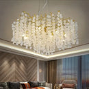 GobekUsa Gold Money Tree Crystal Chandelier for Bedroom Living Dining Room Luxury Lighting