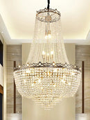 GobekUsa Crystal LED Chandelier for Living & Dining Room Luxury