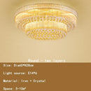 GobekUsa Crystal LED Chandelier: Light Luxury Ceiling Lamps for Living Room, Bedroom, Kitchen, Hotel