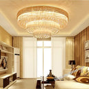 GobekUsa Crystal LED Chandelier: Light Luxury Ceiling Lamps for Living Room, Bedroom, Kitchen, Hotel