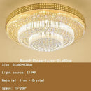 GobekUsa Crystal LED Chandelier: Light Luxury Ceiling Lamps for Living Room, Bedroom, Kitchen, Hotel