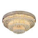 GobekUsa Crystal LED Chandelier: Light Luxury Ceiling Lamps for Living Room, Bedroom, Kitchen, Hotel