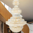 GobekUsa Crystal Chandelier: Villa High Living Room Luxury Lighting