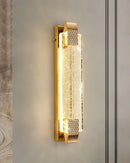GobekUsa Crystal Wall Lamp Luxury Bedroom Bedside Living Room Decorative Light