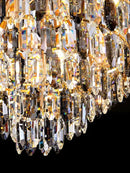 GobekUsa Crystal Pendant Chandelier for Home, Hotel, Restaurant - Luxury Duplex Hall Light