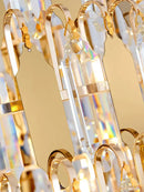 GobekUsa Crystal Pendant Chandelier for Home, Hotel, Restaurant - Luxury Duplex Hall Light