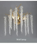 GobekUsa Crystal Tassel LED Chandeliers for Luxury Home Decor