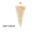 GobekUsa Crystal Ceiling Chandelier - Luxury Lighting for Modern Spaces