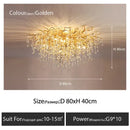 GobekUsa Crystal Ceiling Chandelier - Luxury Lighting for Modern Spaces
