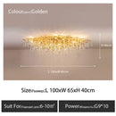 GobekUsa Crystal Ceiling Chandelier - Luxury Lighting for Modern Spaces