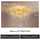 GobekUsa Crystal Ceiling Chandelier - Luxury Lighting for Modern Spaces