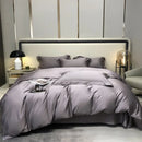 GobekUsa Egyptian Cotton Bedding Set - Solid Color Sheet Pillowcase Duvet Cover