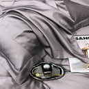 GobekUsa Egyptian Cotton Bedding Set - Solid Color Sheet Pillowcase Duvet Cover